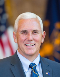 Governor Pence Official Headshot