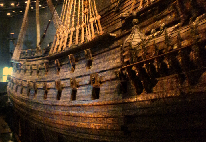 Vasa Warship in Stockholm’s Vasa Museum (Photo by Don Knebel)