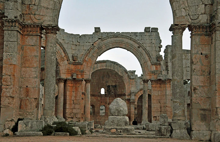 Church of St. Simeon the Stylite. (Photo by Don Knebel)