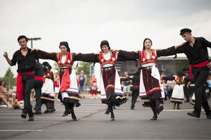 Greek dancers during last year’s GreekFest. (Submitted photo)