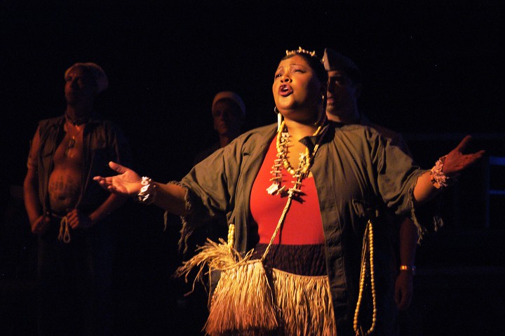 Cynthia Thomas as Bloody Mary in Beef and Boards “South Pacific.” (Submitted photo)