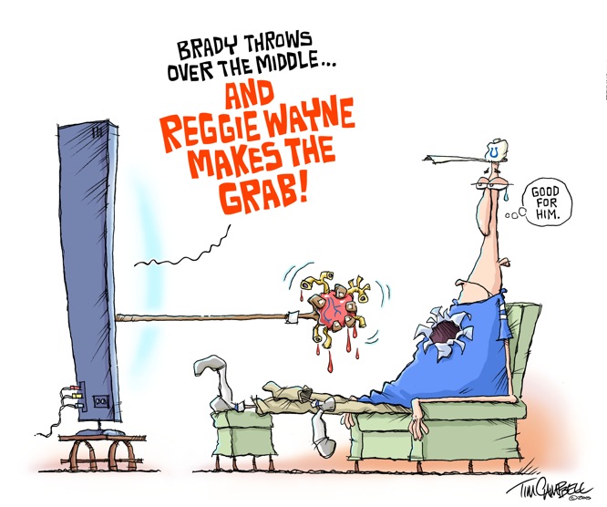 Reggie Wayne Makes The Grab