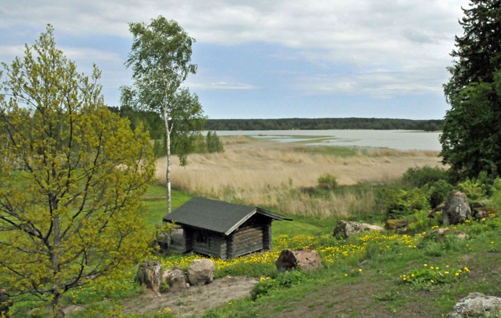 Smoke Sauna on a farm in Finland. (Photo by Don Knebel)