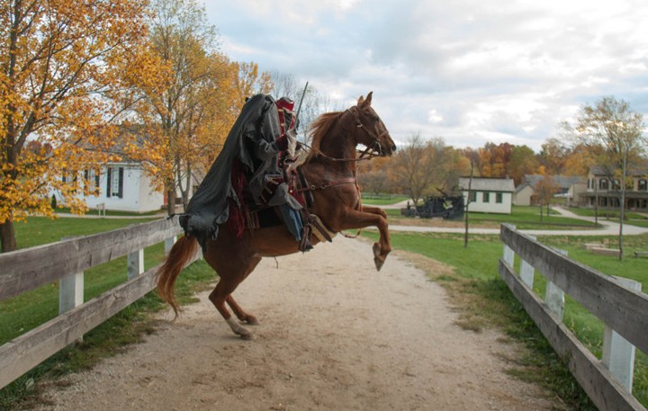 The Headless Horseman at Connor Prairie. (Submitted photo)