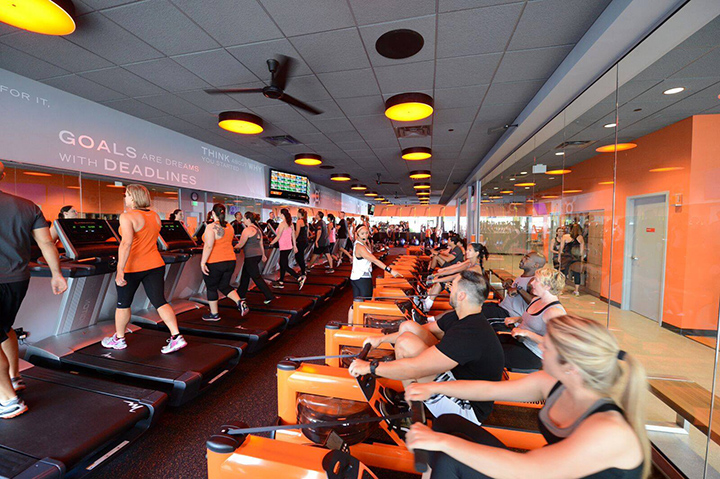 The workout environment at Orangetheory Fitness. (Submitted photo)