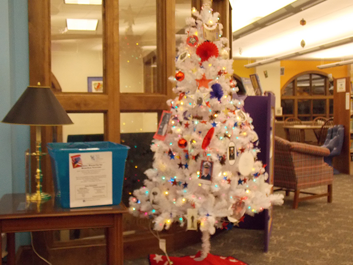The Heroes’ Tree will honor veterans with ornaments telling their stories. (submitted photo)