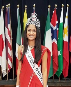 Prakriti Bhargava was crowned the 2016 Indy International Festival Queen. (submitted photo)