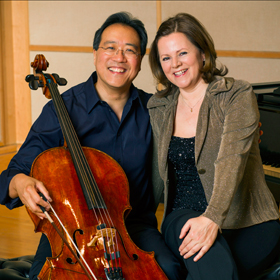 Yo-Yo Ma and Kathryn Stott will be at the Palladium Nov. 18. (Submitted photo)