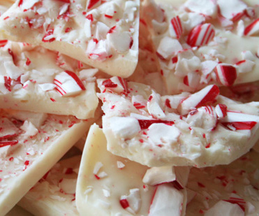 White peppermint bark can be made with a double boiler or even in the microwave. (Submitted photo)