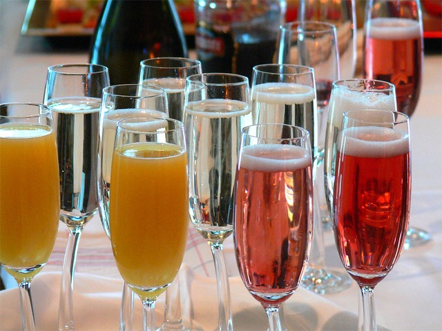 Adding in flavors to champagne can turn an average bottle of bubbly into a festive drink. (Stock art)
