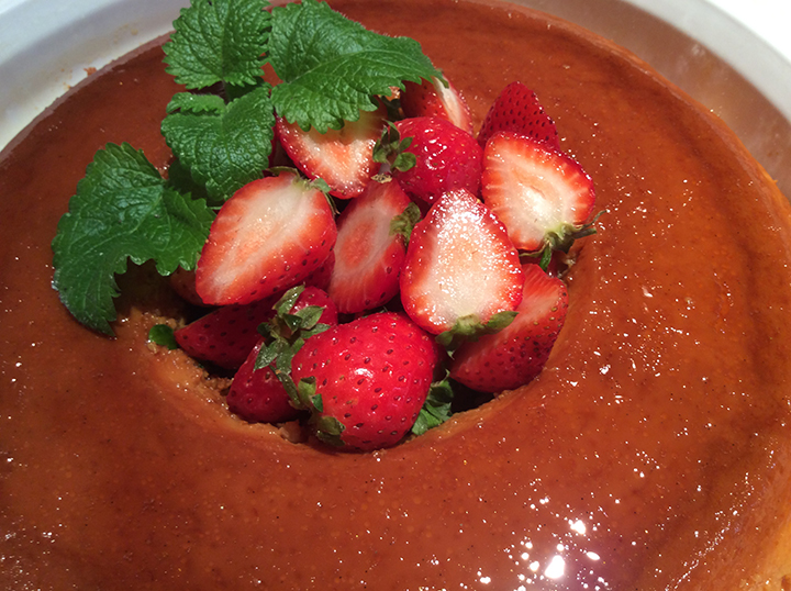 Peruvian caramel custard is a good ending to any Christmas dinner. (Photo by Ceci Martinez)