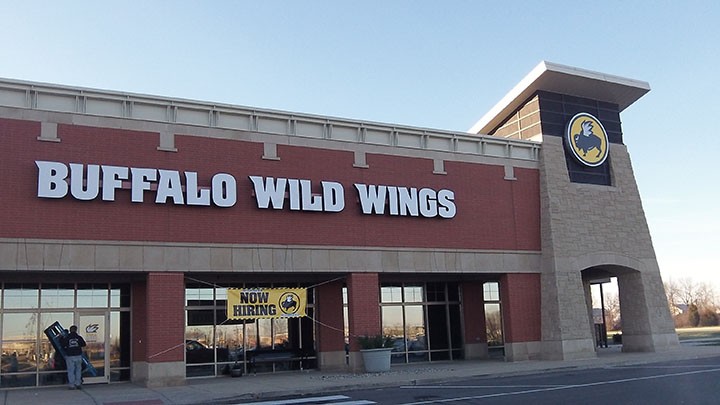 Buffalo Wild Wings is set to open Jan. 10. (Photo by Heather Lusk)
