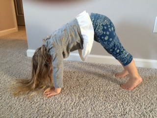 Downward-facing dog pose helps boost energy and clear the mind. (Submitted photo by Brett Johnson)