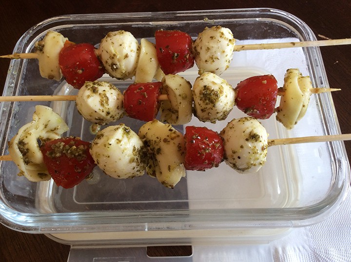 Tortellini Mediterranean Kebabs are a great way to get kids involved in the kitchen. (Photo by Ceci Martinez)