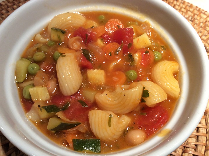 This pasta and bean soup will warm you on a cold day. (Photo by Ceci Martinez)