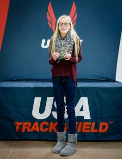 CMS student Anna Christie was named the USA Track and Field Indiana Athlete of the Year for the 11 to 12 girls group.