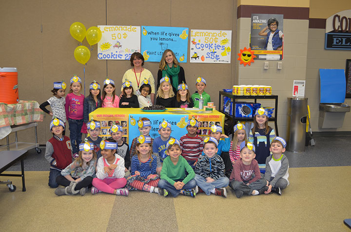 Abbie Mann’s kindergarten class led a weeklong initiative that helped raise about $16,000 for the Leukemia & Lymphoma Society. (submitted photo)