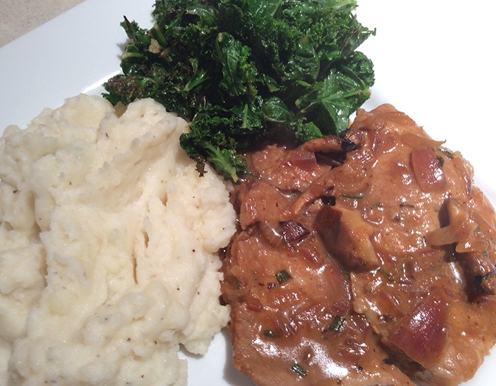 Veal Scaloppine Marsala is a good meal for a family Valentine’s Day celebration. (Photo by Ceci Martinez)
