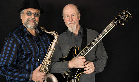Joe Lovano, left, and John Scofield will perform in a jazz quartet on Feb. 6. (Submitted photo)