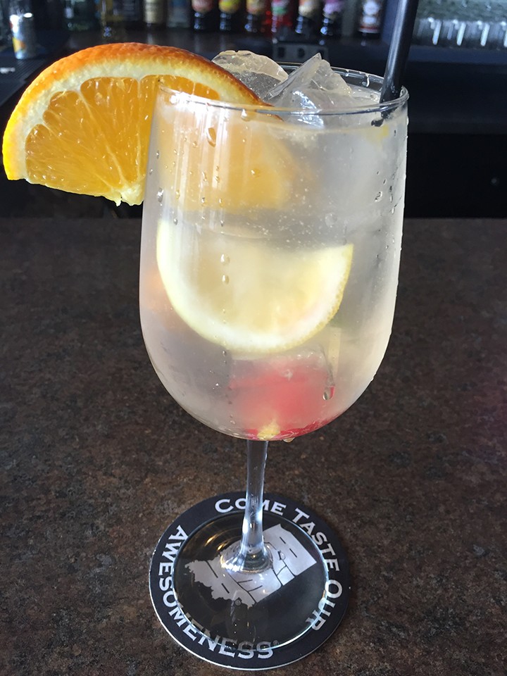 White Sangria is a great option to sip on during fine weather days. (Photo by Anna Skinner)