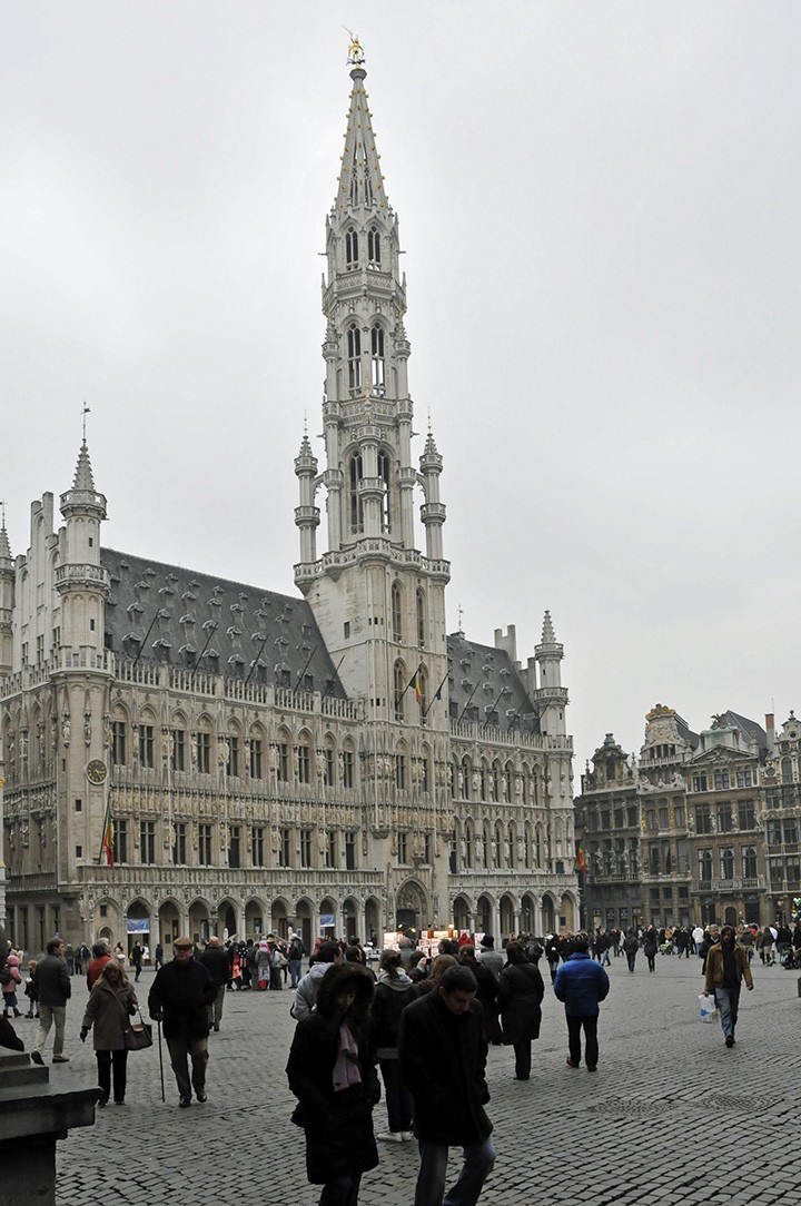 Town hall of Brussels, Belgium (Photo by Don Knebel)