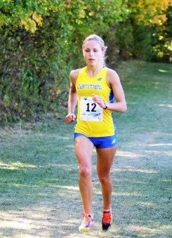 Stacy Morozov competes in cross country, track and field and swimming for Carmel High School. (Submitted photo)