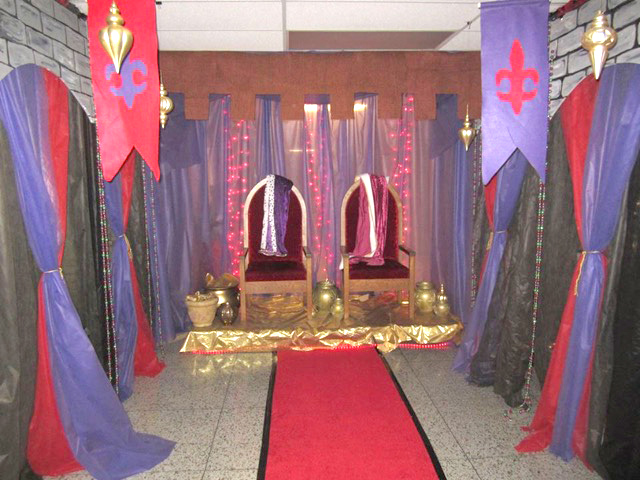 The 2015 after-prom party featured the theme, “A Medieval Kingdom.” This year the school will be transformed into New Oreans. (Submitted photo)