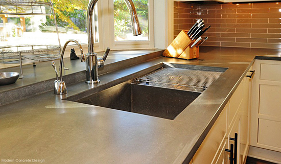Column Think About Your Counters, How To Treat Concrete Countertops