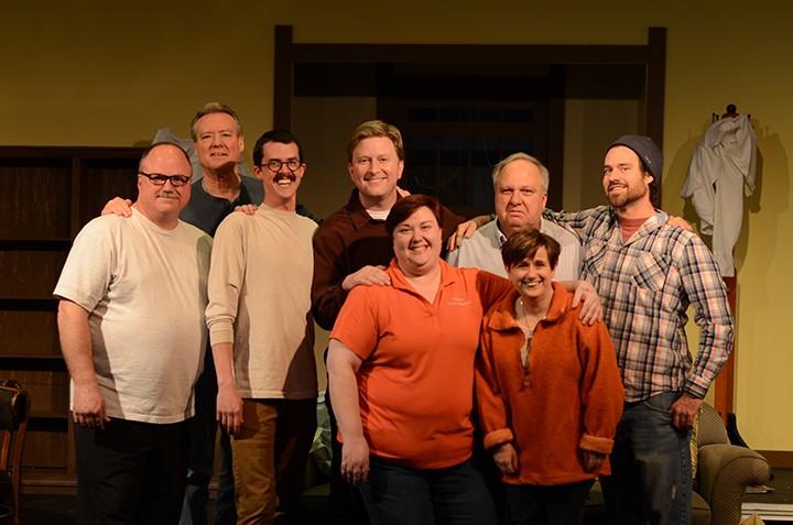 From left: Gary Wessel, Tim Latimer, Colton Martin, Dave Hoffman, Missy Rump, Michael Patton, Debbie Coon, Steve Jerk. (Submitted photo by Charles Hanover)