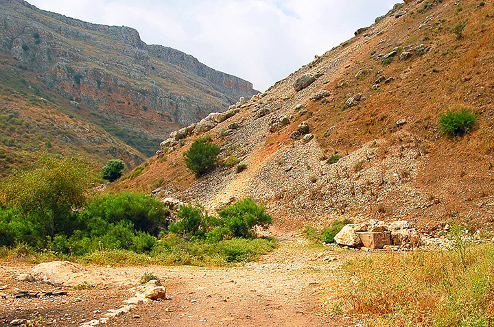 Road to Nazareth, through Israel’s Arbel Pass (Photo by Don Knebel)