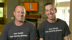 From left, Ryan Coyle and Mike Sale of Brew Bracket. The duo launched Brew Bracket in 2010. (Submitted photo)