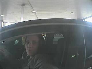 Fishers Police Dept. officials are attempting to identify this pictured suspect, who used a stolen credit card to withdraw money from Star Financial Bank at 116th and Allisonville Road last month. (Submitted photo)