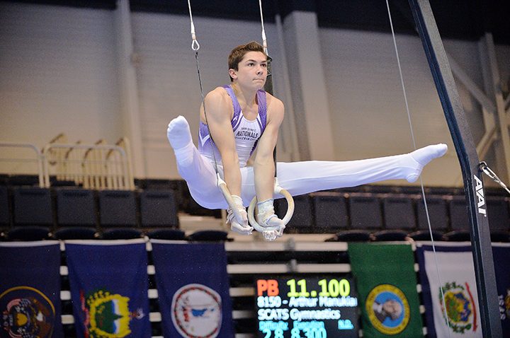 Kalvin Kingshill recently competed in the USA Gymnastics 2016 Junior National Championships. (Submitted photo)