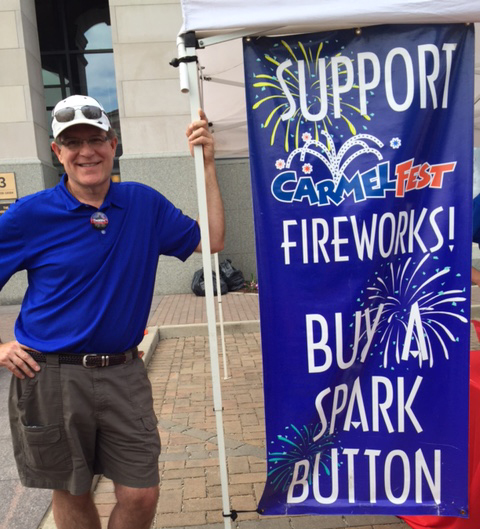 Gary Hubbard, the director for Spark Button sales. (Submitted photo)