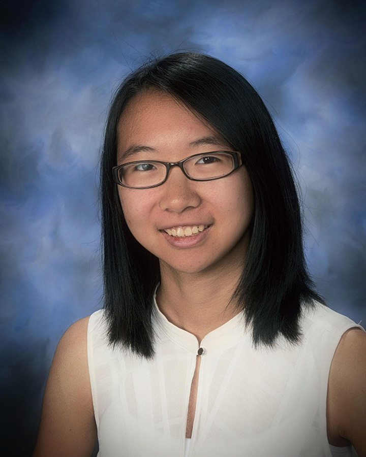 CHS graduate Cynthia Yue Presidential Scholar submitted photo