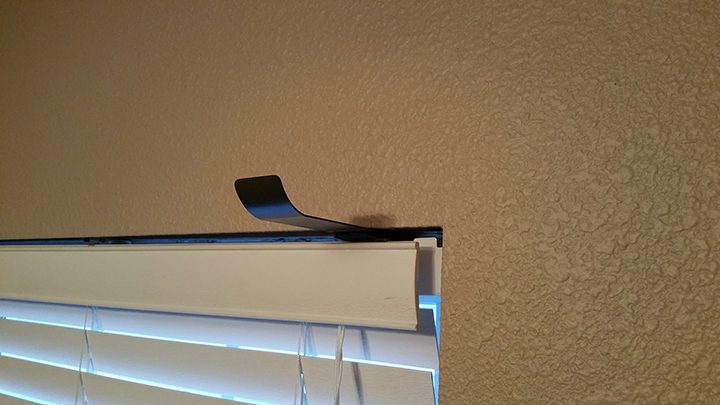 The Quick Drape Hangers are designed to hang drapery without needing tools or putting holes in a wall. (Submitted photo)