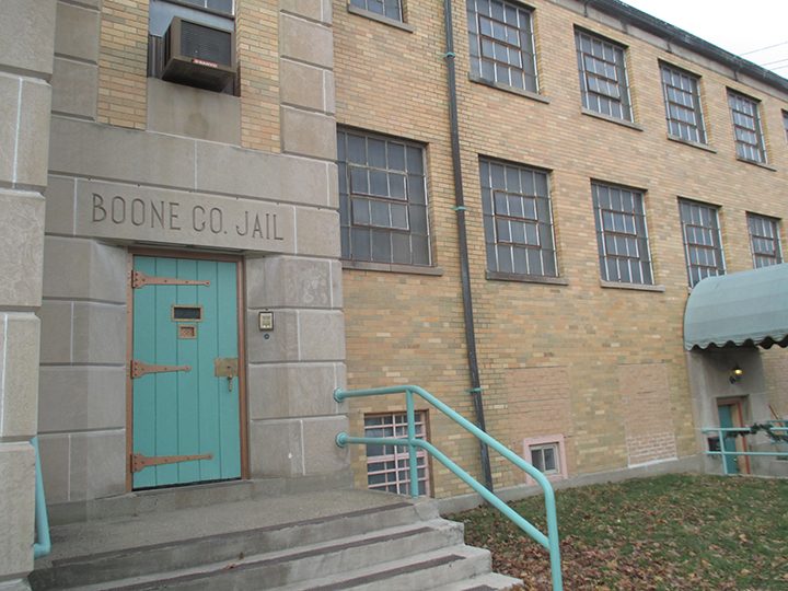 The former Boone County Jail will soon be home to the Cell Block 104 restaurant and Boone County Jail Distillery. (Photo by Heather Lusk)