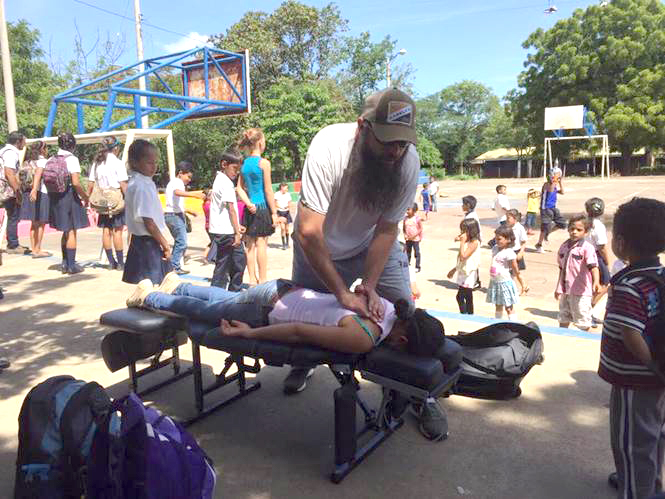 Dr. David Swiney, a chiropractor from Zionsville, serves in Nicaragua. (Submitted photo)
