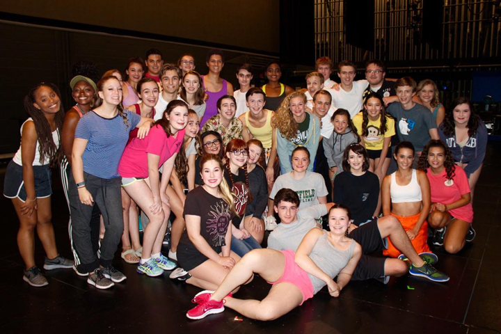 Where’s Amy got to meet the entire cast of “Legally Blonde: The Musical” backstage at Civic Theatre. The students come from all over Indiana to be a part of the Young Artist Theatre Program. They worked well as a team and are a very talented group of young actors.