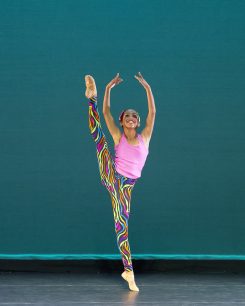 Alexandra Manuel at the Indianapolis City Ballet’s Indianapolis International Ballet Competition in 2015. (Photo by Gene Sciavano)