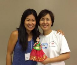 Camp Kwajok organizers Tara Vander Woude and Kim Kwon. Local Koreans gather with the families of adopted Korean children each year to teach families about Korean culture and traditions. (Submitted photo)