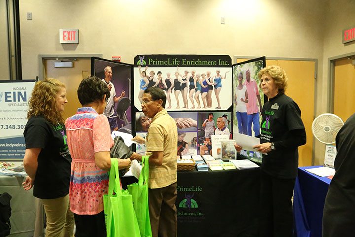 Fishers’ annual and free Senior Expo features approximately 35 businesses and vendors of interest to area seniors. (Submitted photos)