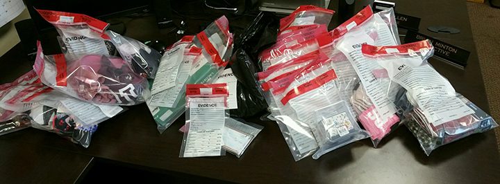 Part of the evidence collected from traffic stop. (Submitted photo)