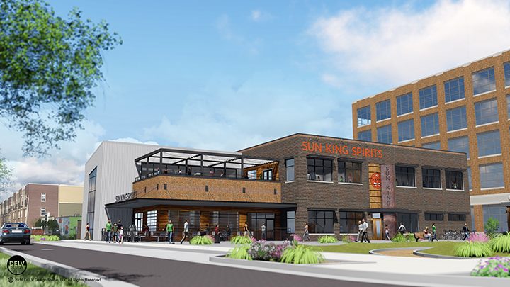 Sun King’s new distillery and tap room at Midtown Plaza. (File photo)