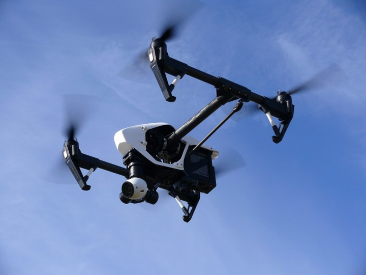 drone multicopter dji inspire
