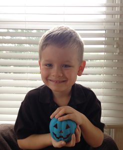 Dianne Collis’ son, Liam, has a food allergy and inspired Collis to take part in the Teal Pumpkin Project. (Submitted photo)
