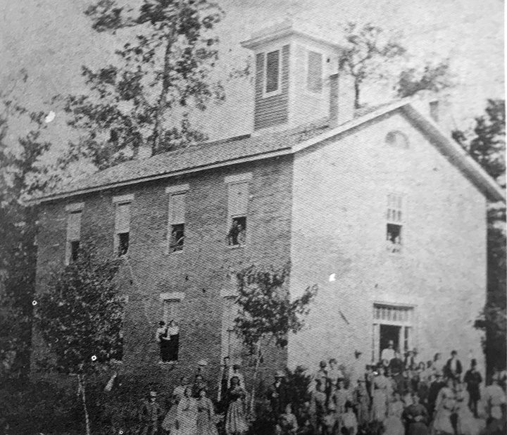 Union High School as it originally looked in 1865. (Submitted photo)