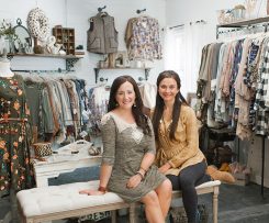 Stefanie Childs and Lindsay Lyons have opened Blooms & Linen Boutique in Zionsville. (Submitted photo)