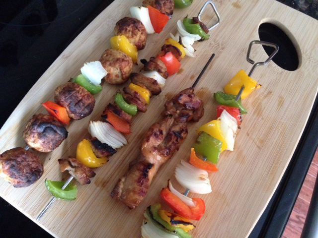 Kabobs are a great addition to a tailgate. (Submitted photo)