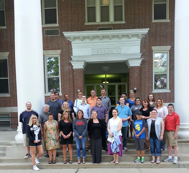 Some of the faculty that participated in the Summer Science Institute. (Submitted photo)